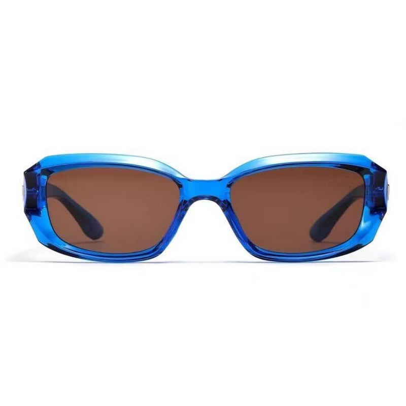 Sackville Blue Rectangular Sunglasses