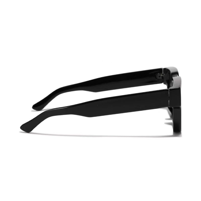 Fulham Black D-Frame Sunglasses