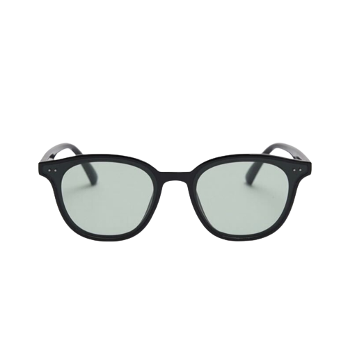 Curzon Black D-Frame Premium Sunglasses